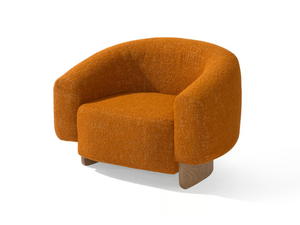 BETTY - Fabric armchair with armrests _ Carpanese Home